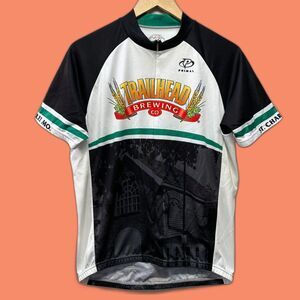 Primal Men's Cycling Jersey Sz L Trailhead Brewing